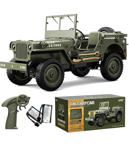 Amazon.co.jp: WOWRC RocHobby 1/12 1941 MB スケーラー RCジープ、4x4